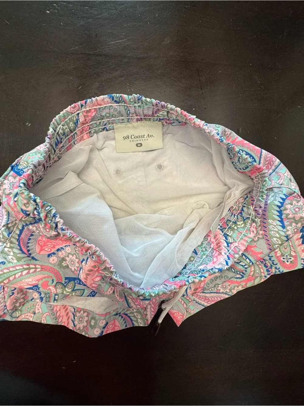 98 Coast Av Drawstring Boy’s Shorts - Multicolor Size M (8-10) EUC